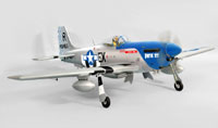 P-51 Mustang Scale Model 40-55cc with Air Retracts ARF (  )