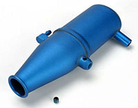 Traxxas Aluminum Tuned Pipe Dual Chamber Blue Anodized Revo (  )
