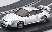Porsche 911 GT3 Silver D-Slot Car 1/43 (  )