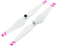 DJI 9.4x5.0 Self-tightening Propeller Composite Hub White/Pink Stripes Set