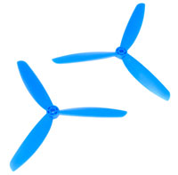 Tarot 6045 6x4.5 3-Leaf Propeller Blue CW+CCW (  )