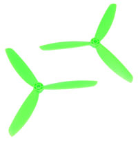 Tarot 6045 6x4.5 3-Leaf Propeller Green CW+CCW (  )