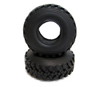 HobbySoul RC Crawler 2.2 129x59mm Tire Tyre with Foam 2pcs (  )