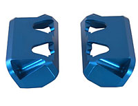 Aluminum Right & Left Servo Guard Blue Revo (  )