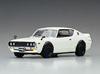 Nissan Skyline GT-R 1973 KPGC10 Wide Wheel White (  )