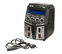SkyRC T100 Duo LiPo/LiHV 2-4S AC/DC Battery Charger 5A 100Wx2 (  )
