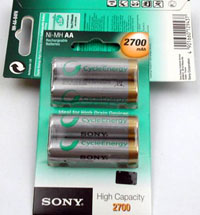 Sony AA NiMh 2700mAh 4pcs (  )