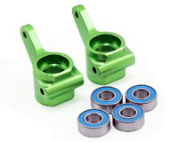 Aluminum 6061-T6 Steering Blocks Green Stampede 2pcs (  )