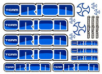 Team Orion Sticker Sheet Blue (  )