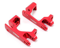 Aluminum Caster Block Set Red Slash 4x4 (  )
