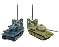 HuanQi 555 T-34 vs Tiger Infrared Remote Control Battle Tank Set 1:32 (  )