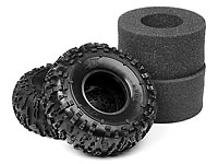 HB Rover Tire 2.2 White Soft Rock Crawler 2pcs (  )