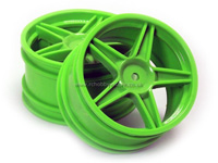 HSP Buggy Green Rear Wheel Rims 62x36mm 2pcs (  )