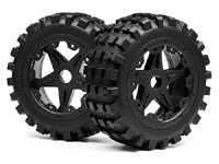 Blackout XB Mounted Wheel and Tyre Set Front 2pcs (  )