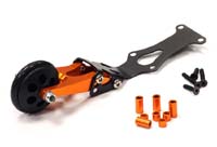 Aluminium Wheelie Bar Set Orange E-Revo 1/16