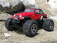 Jeep Wrangler Rubicon Clear Body WB225mm Savage Flux XS