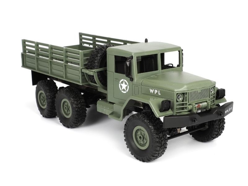 Aosenma WPL B-16 Military Truck 6x6 Green 1:16 2.4GHz (нажмите для увеличения)