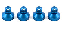 FT Blue Aluminium Shock Caps 4pcs (  )