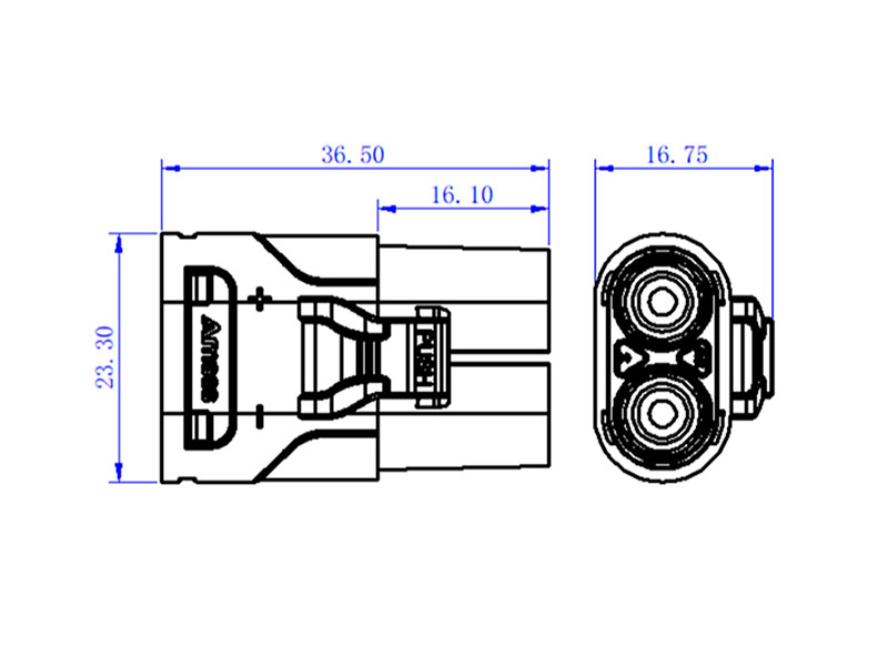 Коннектор-разъем розетка Amass LCB50-F Female High Current 5.0mm Сonnector (AM-LCB50-F) (нажмите для увеличения) Коннектор-разъем розетка Amass LCB50-F Female High Current 5.0mm Сonnector (AM-LCB50-F) (нажмите для увеличения)