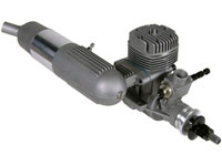 ASP S91AII 2-Stroke Glow Engine with Muffler 15cc (нажмите для увеличения)