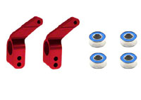 Aluminum Rear Stub Axle Carriers Red Stampede 2pcs (  )