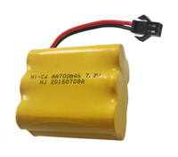Battery AA NiCd 7.2V 700mAh (нажмите для увеличения)