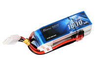 GensAce 4S1P LiPo 14.8V 1800mAh Battery 25C T-Plug (нажмите для увеличения)