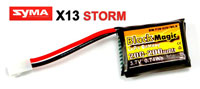 Black Magic LiPo Battery 3.7V 200mAh 20C Syma X13 (нажмите для увеличения)