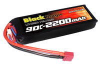 Black Magic 3S LiPo Battery 11.1V 2200mAh 90C T-Plug (нажмите для увеличения)