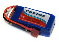 Fullymax LiPo Battery 3S 11.1V 1200mAh 30C T-Plug (  )