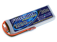 Fullymax LiPo Battery 3S 11.1V 1250mAh 30C JST-BEC (  )