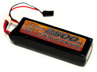 VBPower TX Battery 3S LiPo 11.1V 2500mAh 3C Type-B (  )