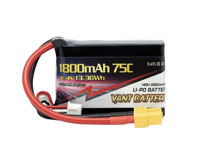 Vant LiPo Battery 2S1P 7.4V 1800mAh 75C XT60 (  )