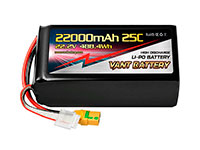 Vant LiPo Battery 6S1P 22.2V 22000mAh 25С XT90-S (нажмите для увеличения)
