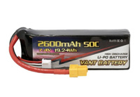 Vant LiPo Battery 2S1P 7.4V 2600mAh 50C XT60 (  )