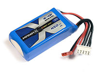 ManiaX eXpert LiPo Battery 4S1P 14.8V 450mAh 45C JST-BEC (нажмите для увеличения)