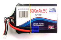 Pulsar 4S2P LiPo Battery 14.8V 8000mAh 25C EC5 (  )
