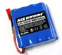 Ace Power Battery NiMh 9.6V 600mAh (нажмите для увеличения)
