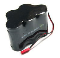 HSP NiMh 6V 2500mAh Receiver Pack Re-Chargeable Battery (  )