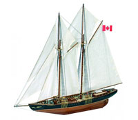 Artesania Latina Bluenose II Wooden Model Ship 1/75 (нажмите для увеличения)