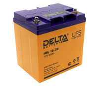 Delta HRL12-26 AGM VRLA Battery 12V 28Ah (нажмите для увеличения)