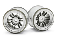 Formula 10 FT01 Precision Wheel 40x37mm Silver Rear 2pcs (  )