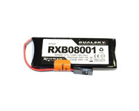 Dualsky RXB LiPo Battery 1S 3.7V 800mAh 20C JR (нажмите для увеличения)