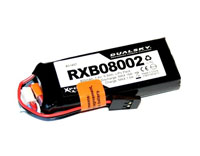Dualsky RXB LiPo Reciever Battery 2S1P 7.4V 800mAh 20C JR (  )