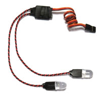 RCKit Led Headlights Ø10mm with Wire 2pcs (  )