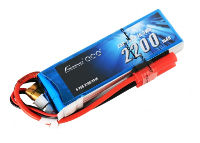 GensAce LiPo Battery 2s1p 7.4V 2200mAh 25C (  )