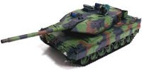 German Leopard 2 A6 Airsoft RC Battle Tank 1:16 with Smoke 2.4GHz