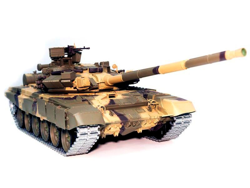 Радиоуправляемый танк Т-90 HengLong Russian T-90 Airsoft /IR RC Battle Tank 1:16 UpgradeA V6.0 with Smoke 2.4GHz (HL3938-1UA6.0) (нажмите для увеличения)