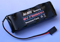HobbyPro NiMh 2/3A Battery 6V 1700mAh Receiver Pack (  )