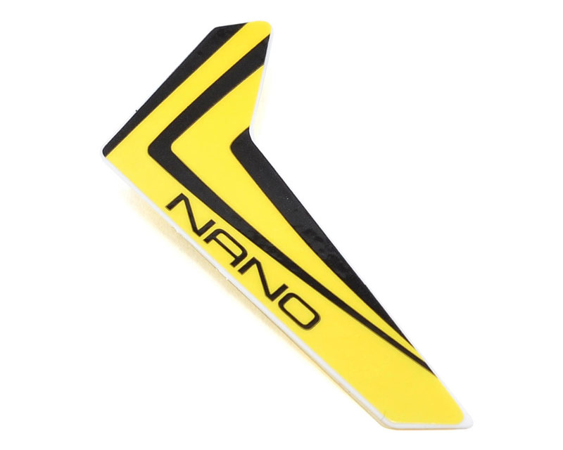 Хвостовой вертикальный стабилизатор Vertical Fin Yellow Nano CPX (BLH3320) (нажмите для увеличения)